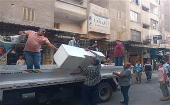 البحيرة تكثف حملاتها المرورية لرفع كافة الإشغالات المخالفة