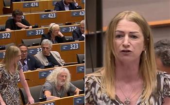   نائبة أيرلندية في البرلمان الأوروبي: نحن نبني المدارس في فلسطين وإسرائيل تهدمها