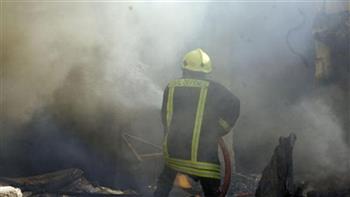   الحماية المدنية تتعامل مع  حريق في منزل بإحدى قرى الإسماعيلية