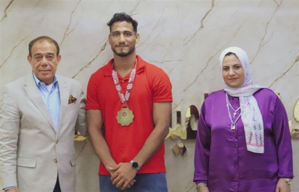 الإسماعيلي يكرم أبطال إفريقيا في المصارعة