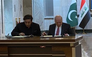 العراق وباكستان يوقعان مذكرة تفاهم بشأن إعفاء حاملي الجوازات الدبلوماسية من تأشيرة الدخول
