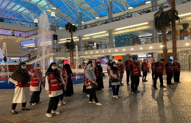 100 متطوع ومتطوعة يشاركون في تقديم الخدمات للحجاج العراقيين بمنفذ جديدة عرعر