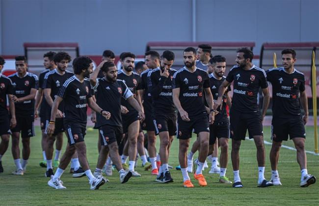 مران الأهلي| الفريق يواصل تدريباته استعدادًا لمباراة العودة أمام الوداد