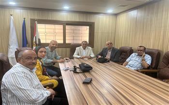 تفعيل المبادرة الأولي من منظمة الصحة العالمية للتعاون مع مستشفيات جامعة أسوان 