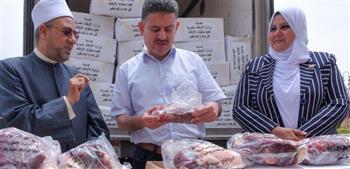الإسكندرية تتسلم 2 طن لحوم صكوك أضاحي لتوزيعها على 2000 أسرة