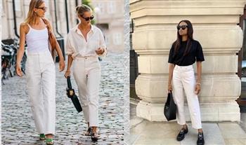   نصائح لارتداء الجينز الأبيض للحصول علي إطلالة عصرية