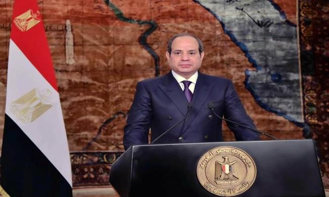 الرئيس السيسي يوفد مندوبا للتعزية