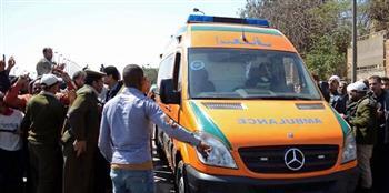إصابة شخصين فى انقلاب سيارة  بطريق نزلة عبد اللاه بأسيوط 