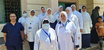 الكشف على 1382 مواطن خلال قافلة طبية مجانية بكوم حماده