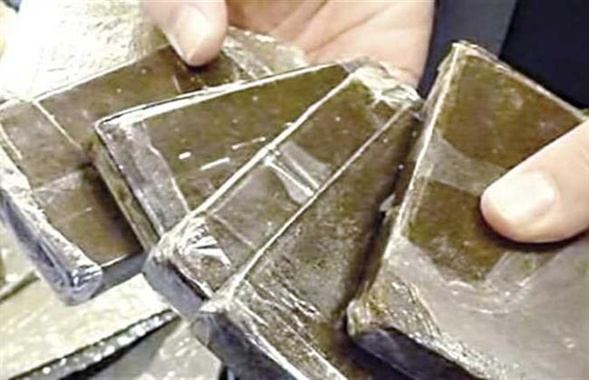 ضبط 55 كيلو حشيش داخل مصنع للمخدرات في السلام 