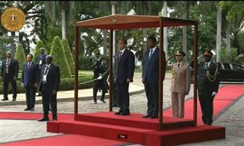 الرئيس السيسي يؤكد أهمية تشجيع الاستثمارات وتبادل الخبرات بين مصر وأنجولا