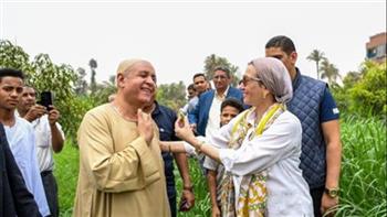   وزيرة البيئة: «أبو دومة» أول قرية نموذجية بسوهاج ضمن مبادرة حياة كريمة