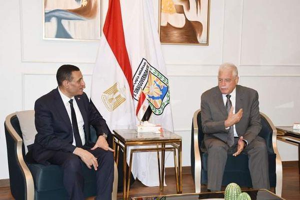 فودة وناصف يعلنان جنوب سيناء خالية من الأمية