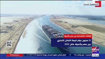  أبرز محطات العلاقات الاقتصادية بين مصر وأنجولا.. 23 مليون دولار تبادل تجاري