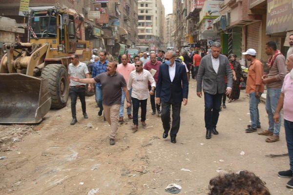 محافظ القليوبية:  : توريد معدات جديدة لدعم منظومة النظافة بشبرا الخيمة
