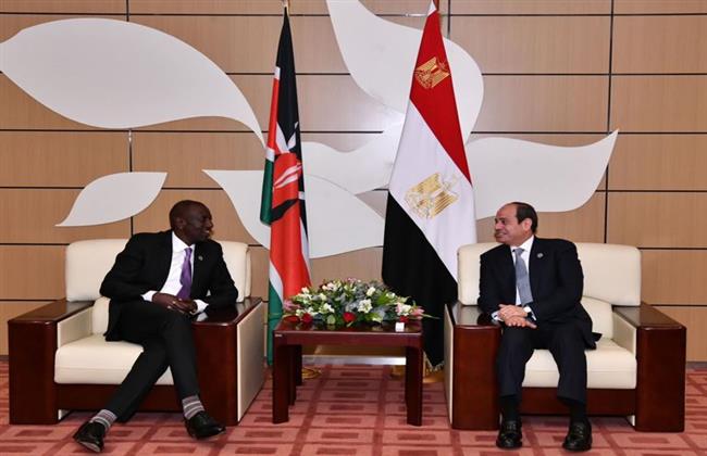 الرئيس السيسي يشيد بالدور الحيوي لكينيا في تعزيز الاستقرار بأفريقيا 