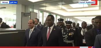   الرئيس السيسي يصل مقر انعقاد قمة "كوميسا" في زامبيا