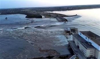 غرق 14 ألف منزل وإجلاء 4300 شخص بعد انهيار سد كاخوفكا