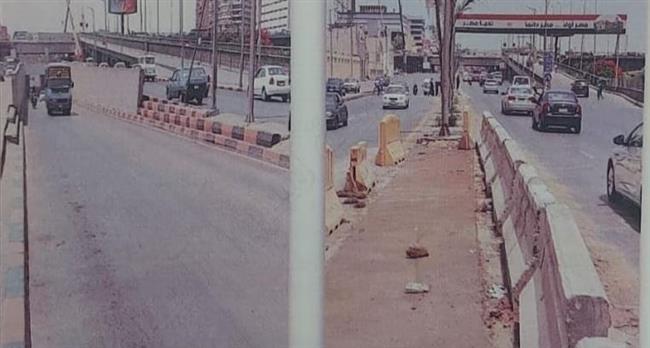 الجيزة: غلق كلي لشارع النيل أسفل كوبري 15 مايو في الاتجاه القادم من ميدان الجلاء 