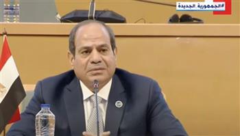   السيسى يعلن ترشح مصر لعضوية مجلس السلم والأمن الإفريقى للفترة 2024-2026