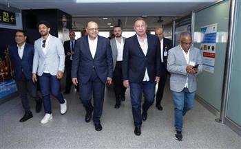 السفير المصري بالمغرب يستقبل بعثة الأهلي