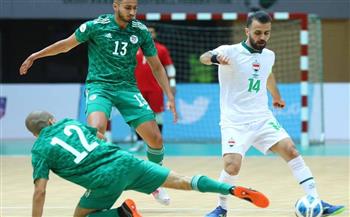   الجزائر تفوز على ليبيا في كرة الصالات ببطولة كأس العرب