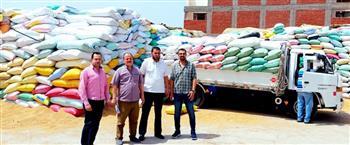 ضبط 300 طن قمح قبل بيعها بالسوق السوداء بشبراخيت وكفر الدوار