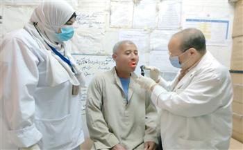   صحة المنيا تقدم خدمات طبية وعلاجية لـ 1593 حالة ببني مزار