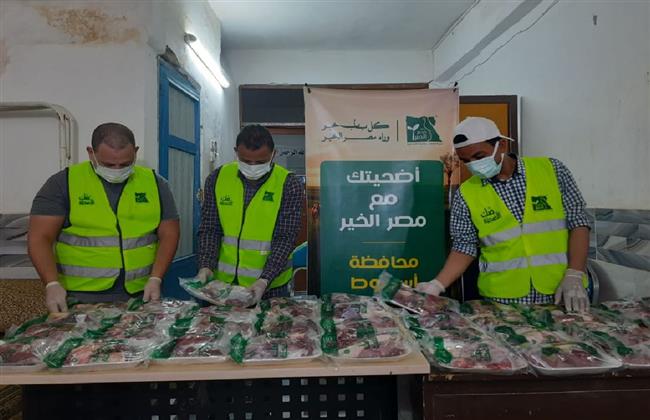 محافظ أسيوط: ذبح 155 عجلاً خلال عيد الأضحى بالتعاون مع "مصر الخير" وتوزيعها على الاسر المستحقة| صور