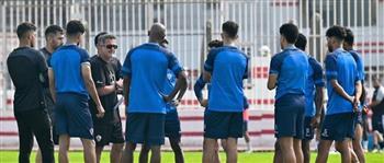 تدريبات إضافية لسداسي الزمالك قبل لقاء المقاولون