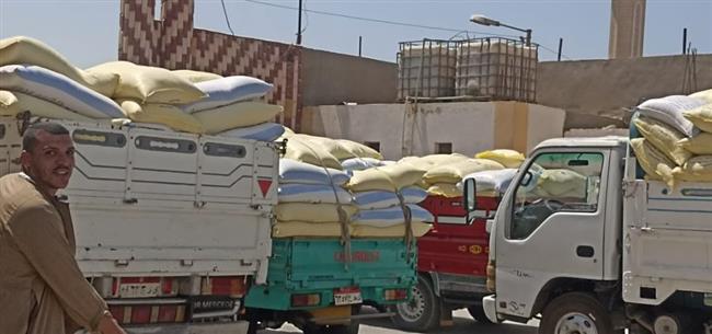 تفاصيل ضبط 17 طن رده مخلوطه ببدره الجير فى مطحن بأسيوط 