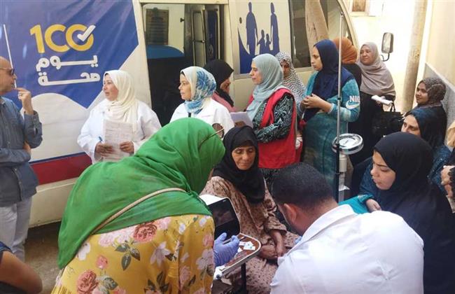 "صحة الشرقية": حملة "100 يوم صحة" يتم تنفيذها حتى أول أكتوبر القادم