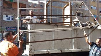 الجيزة ترفع 2845 حالة إشغال للمقاهي والكافيهات بـ 3 أحياء 
