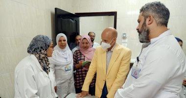 صحة الشرقية توجه بالتشغيل التجريبى لمبنى العيادات الخارجية الجديد بمستشفى الزقازيق