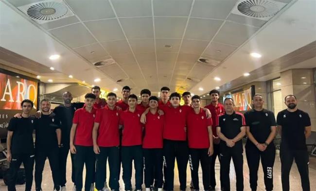 بعثة منتخب مصر لكرة السلة للناشئين والناشئات تتوجه إلي تونس