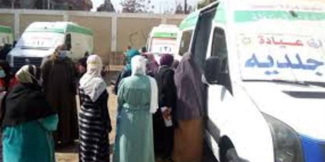 "صحة الدقهلية ": الكشف على 1200 مريض في قرية بميت غمر ضمن حياة كريمة