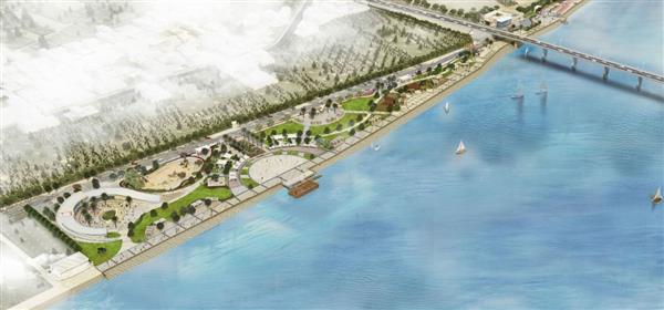 "الداودى" يستعرض تصميم كورنيش النيل الشرقى الجديد بمدينة قنا