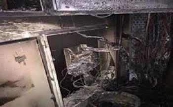   السيطرة على حريق كابل كهرباء داخل فيلا فى الشيخ زايد