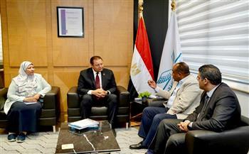 رئيسا الرقابة الصحية والقطاع العلاجي بالصحة يبحثان حصول المستشفيات النموذجية على اعتماد GAHAR
