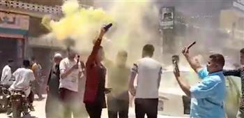 بالصور.. رقص بثلح الأفراح وزغاريد طلاب الثانوية العامة بقنا احتفالا بانتهاء الامتحانات 