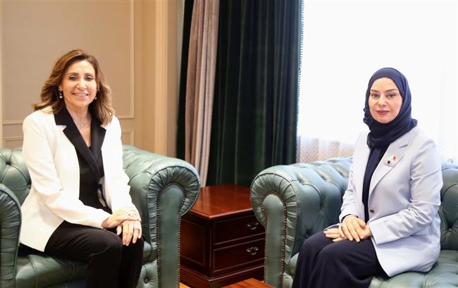 وزيرة الثقافة المصرية تستقبل سفيرة البحرين بالعاصمة الإدارية الجديدة