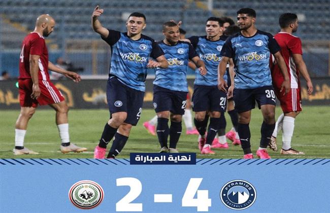 بيراميدز يفوز على طلائع الجيش 2/4 بالدوري