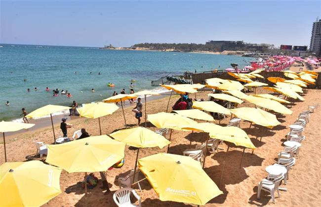 مصايف الإسكندرية: شواطئ الإسكندرية كاملة العدد ورفع الرايات الخضراء شرقي المحافظة والصفراء والحمراء غربا 