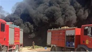   السيطرة على حريق فى مخزن مخلفات بأبوصوير بالإسماعيلية دون خسائر بشرية