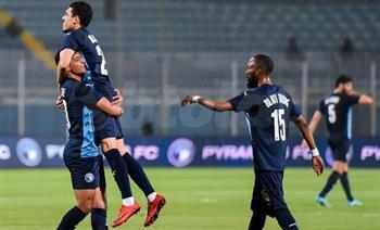 بيراميدز يتقدم على طلائع الجيش 3 / 1 فى الشوط الأول