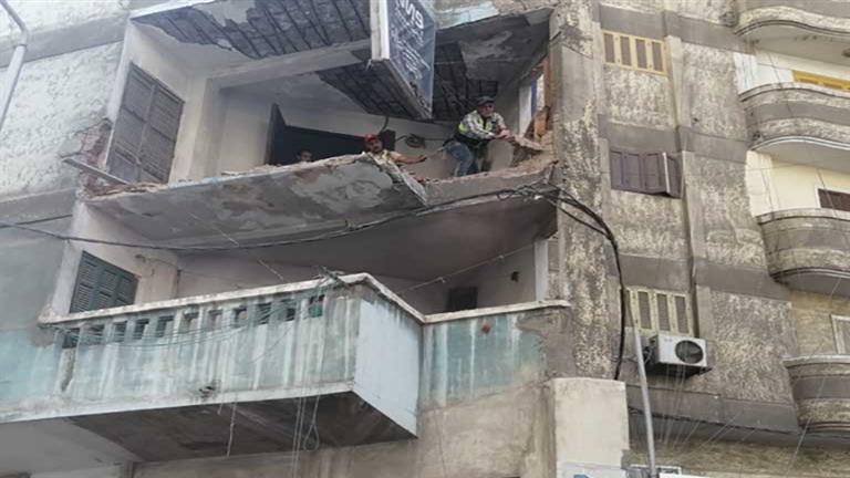 ارتفاع عدد ضحايا حادث سقوط "شرفات" الإسكندرية إلى ٣ وفيات