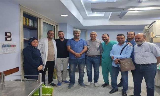 لأول مرة بالصعيد .. مستشفي قنا العام ينجح في إجراء حالة ناسور شرياني وريدي بالمخ