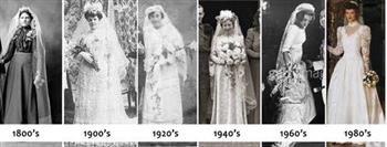    مراحل تطور فساتين الزفاف عبر التاريخ.. وملكة إسكتلندا أول من ارتدت اللون الأبيض      
