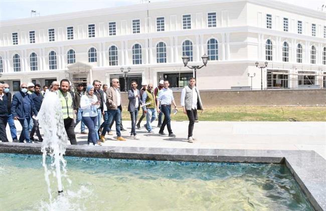 منطقة تجارية ومسجد وكنيسة.. تعرف على معدلات إنجاز المنطقة التراثية في العلمين