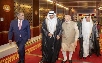   رئيس وزراء الهند يصل الإمارات في زيارة تستغرق يوما واحدا لبحث العلاقات الثنائية